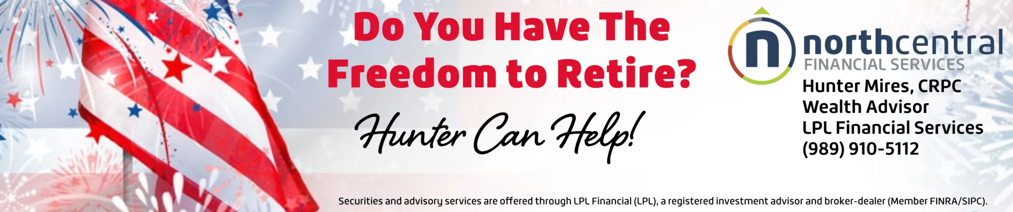 Hunter Mires, CRPC North Central Financial Services